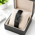 Universe Point Classic Tank Watch | Vintage Rectangular Unisex Timepiece