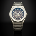 Hublot Skeleton Automatic Watch – Multi-Color Dial Men's Timepiece