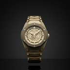 Hublot Skeleton Automatic Watch – Multi-Color Dial Men's Timepiece